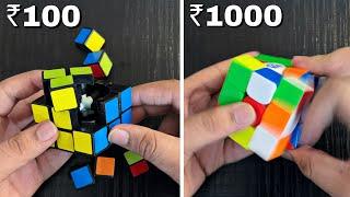 ₹100 VS ₹1000 Rubik’s Cube Difference 