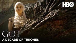 A Decade of Game of Thrones | Evolution of the Dragons (HBO)