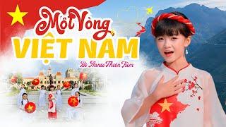 Tại tượng Đài ￼Bác,bé gái hát Một vòng Việt Nam (Around Việt Nam)đầy tự hào| Bé Annie Thiên Kim