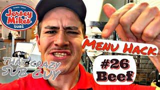 Jersey Mike’s MENU HACK: The #26 Beef