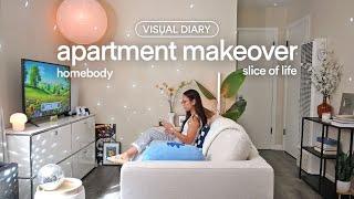 living room makeover 🪩  building a USM Haller dupe, IKEA shopping | slice of life visual diary