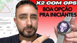 SMARTWATCH X2 COM GPS E CUSTA R$300. 150 MODOS DE ESPORTES, BARÔMETRO, ALTÍMETRO. PASSOU NOS TESTES?