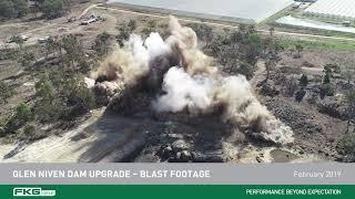 FKG Group - Glen Niven Dam Upgrade - Blast Footage