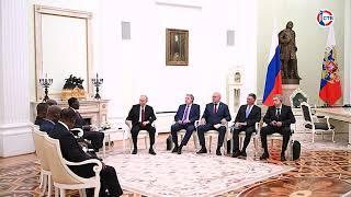 Владимир Путин провел переговоры с лидером Экваториальной Гвинеи
