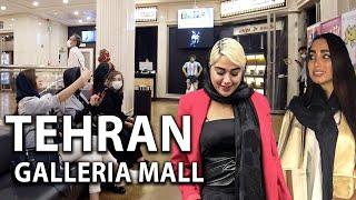 Walking Tour on Galleria Luxury Shopping Center Velenjak Street tehran 2022 IRAN Vlog 4K