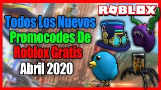 ¡ESTOS SON LOS PROMOCODES ACTIVOS DE ABRIL 2020!  | ROBLOX