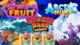 R1000 Starting Balance- Bigger Bass Bonanza, Hot Hot Fruit and Arctic Hunt( New Habanero Game)