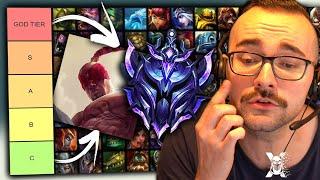  SOY DIAMANTE  LLORA PLATITA... + ¡TIERLIST CAMPEONES DEL LOL!