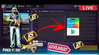 FREE FIRE LIVE REDEEM CODE GIVEAWAY CUSTOM || S1 IS LIVE 