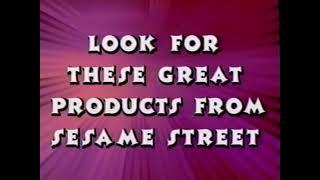 Look For These Great Products From Sesame Street 1998 Logo Colors & Shapes