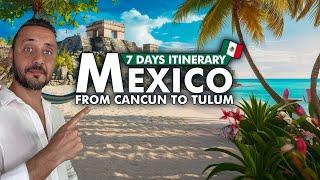 Epic 7-Day Mexico Itinerary: Cancun to Tulum Travel Guide Vlog!