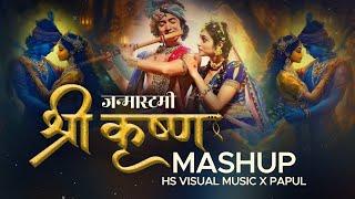 Shree Krishna Mashup 2024  (Janmashtami Special ) HS Visual Music x Papul | Radha Krishna Songs