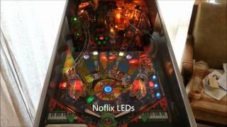 Monster Bash Pinball Machine with NoFlix LED