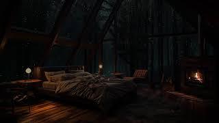 ️ Warm & Cozy | Relaxing Rain Sounds Inside Your Dream Cabin 