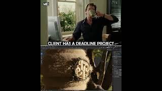 life as an Freelancerwhen the client has a deadline project#freelance#freelancer#deadline#blender