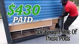 First Storage Pod Ever! $430 Abandoned Storage Auction | Storage Wars | How To Make Money Online