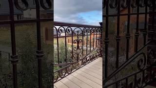 Очень красивый кованый балконКузница Юга