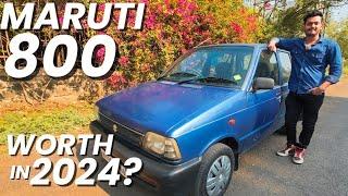 Maruti 800 | Buy in 2024 ?| Full Review & Drive | #maruti800 #800 #oldcars #restoration