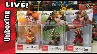 Ken, Daisy and Young Link LIVE Amiibo unboxing