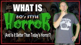 [80s HORROR] What Is 80s Style Horror? Was it better than today's horror movies?