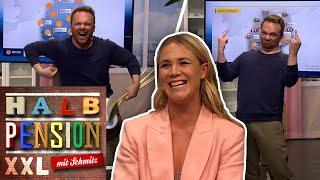 Die chaotischste Sendung ever! Ralf und Simon MACHEN DAS WETTER! | Halbpension mit Schmitz XXL SAT.1