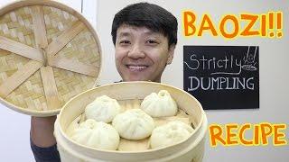 EASY DELICIOUS Chinese Pork Bun Recipe (Baozi 包子)