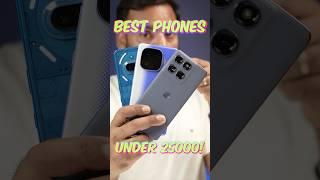 Top 3 Best Smartphones under ₹ 20000 to ₹ 25000 #shorts