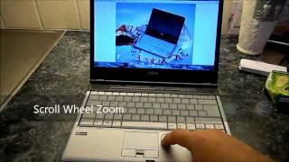 Fujitsu Lifebook S760 Scroll Wheel & Touch Pad