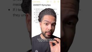 Watch these tips if you have FLYING ANXIETY