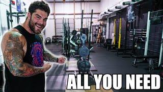 NEW Lions Den Garage Gym Tour - Essential gym equipment for YOUR GYM (would you train here?)
