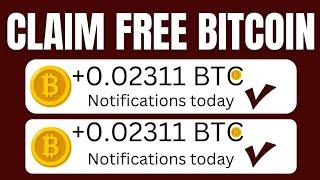 Bitcoin Miner: Claim Free 0.023110 Bitcoin Every 60Mins • Free BTC Mining Site Without Investment