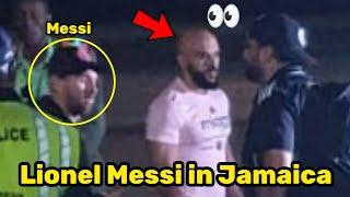 Messi's Bodyguard's REACTION as Lionel Messi and Inter Miami arrive in Jamaica to face Cavalier