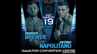 Brandon Brewer vs Antonio Napolitano  #1 FULL FIGHT | 3LP