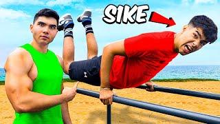S1KE INCEARCA CALISTHENICS PENTRU PRIMA DATA! *si-a rupt palma*