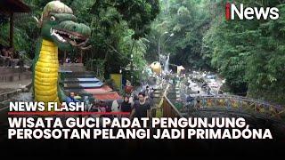 Sensasi Menantang Berseluncur di Rainbow Slide Wisata Guci Tegal | News Flash