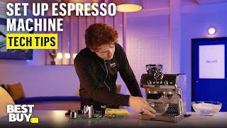 Setting Up the De'Longhi La Specialista Arte Evo Espresso Machine – Tech Tips from Best Buy