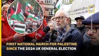 First national march for Palestine post 2024 UK General Election