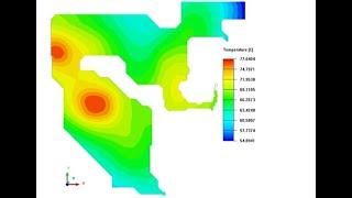 Joule (trace) Heating Simulation with Ansys Icepak