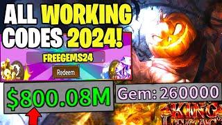 *NEW* ALL WORKING CODES FOR KING LEGACY IN NOVEMBER 2024! ROBLOX KING LEGACY CODES