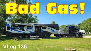 WE'RE GASSED! Washed OUT! Projects, HDT Travels in Texas. HDT RV Life Fulltime Lifestyle. RV Couple