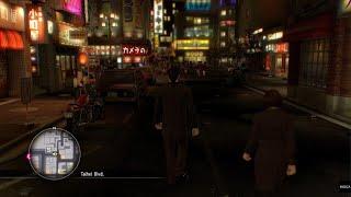 majima escorts makoto through the city