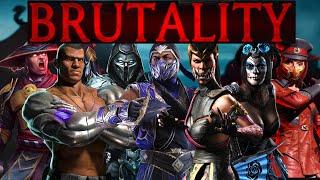 MK Mobile's All 39 Brutalities on Faction Wars + Character Variations