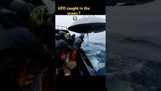 Caught a UFO in the Ocean? #uap #ufo #extraterrestrial #aliens #horror #shorts #ocean #bermuda #fyp