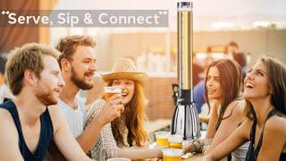 Oggi Beer Tower Dispenser with EZ-Pour Spigot | $100k Bonuses in Description