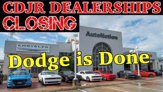 AUTONATION CDJRs will CLOSE DOWN! Other CDJR Dealerships will too. Car Market Crash 2024