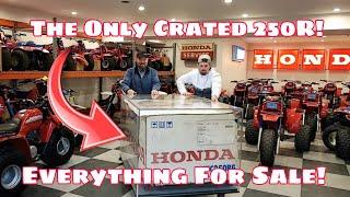 MASSIVE Honda ATC Collection FOR SALE!  Including the ONLY CRATED ATC 250R!!!
