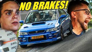 NO BRAKES! MY FIRST CAR: Subaru Impreza GC8 // Nürburgring