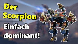 Niemand ist vor diesem Scorpion sicher! - War Robots Gameplay (Deutsch/German)