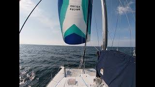 Peaceful Atlantic Ocean Sailing / Raw Footage