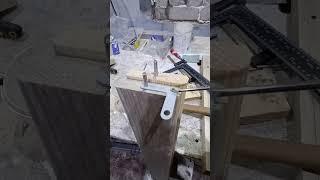 Управление механизмом уличных жалюзи #woodworking #wood #стройка #diy #ремонт